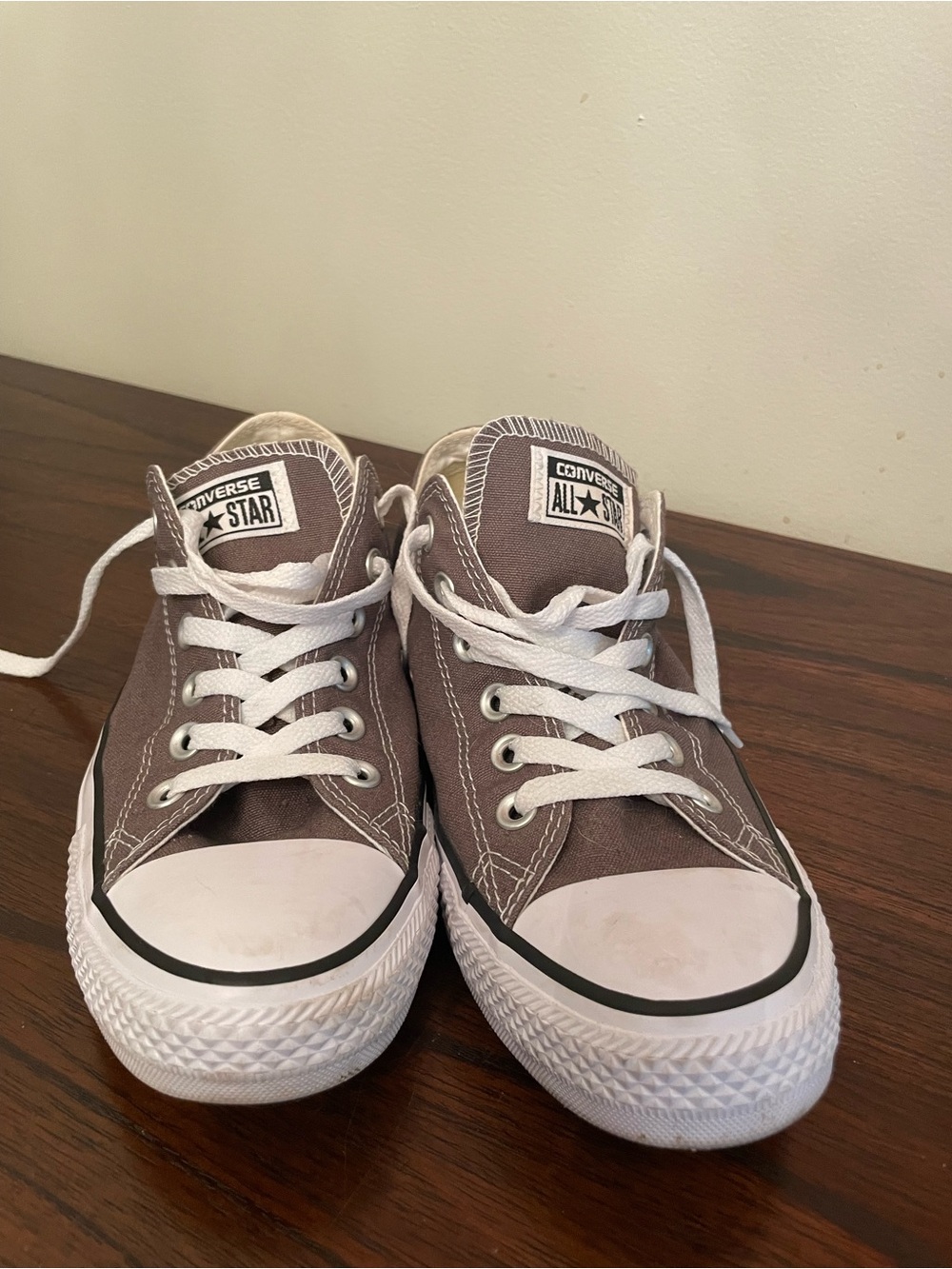 Converse Chuck Taylor All Star Low Top Sneakers - Taupe / Olive Green